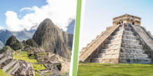 Machu Picchu e Chichén Itzá, uma comparação e qual escolher?